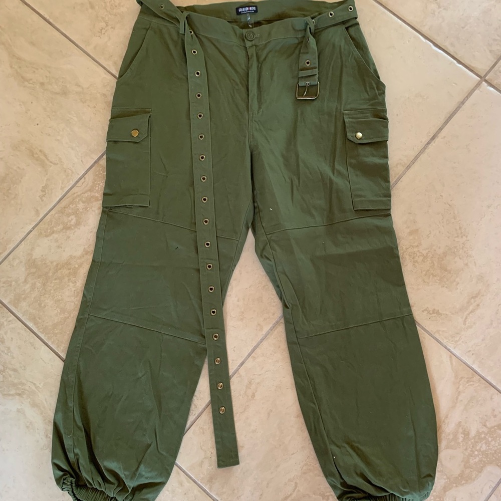 Plus Size Fashion Nova Cargo Pants